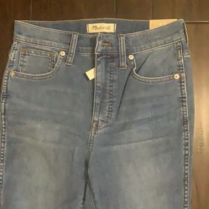 Madewell High Rise Skinny Crop